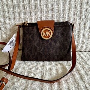 NWT MICHAEL by Michael Kors Fulton Large Crossbody Bag